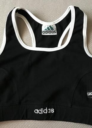 Майка топик для спорта  adidas1 фото