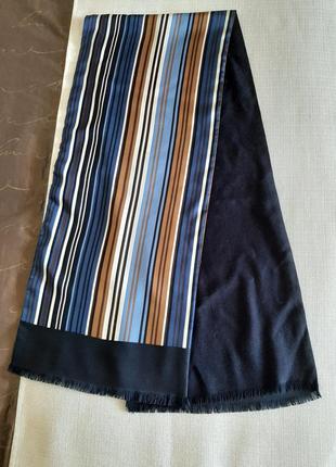 Шелковый шерстяной шарф италия5 фото