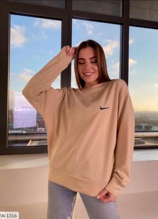 Свитшот nike oversize1 фото