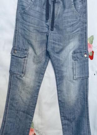 Мальчиковые летние джинсы  на рост 158   бренда  глория джинс
