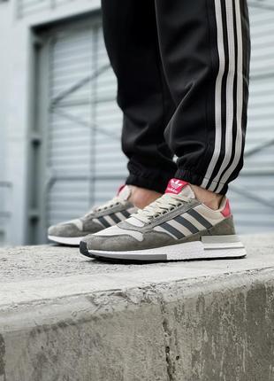 Кросівки adіdas zx 500 rm grey four кроссовки