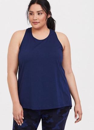 Синя ,спортивна майка,футболка для фітнесу,великого розміру marks & spencer