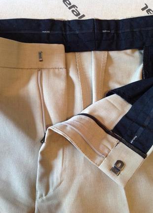 Комфортные, лёгкие брюки бренда marks & spencer, р. 526 фото