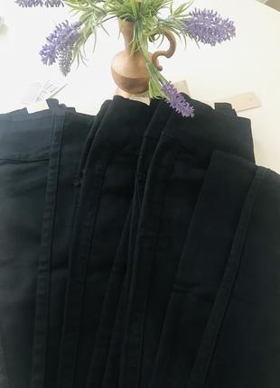 Чёрные брюки/джинсы pieces10 фото