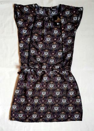 Найлегший літнє плаття з східним принтом punkidz франція на 12 и14 років (152-164см)