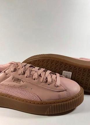 Кроссовки puma basket platform