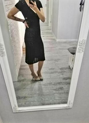 В'язана чорна сукня esprit.