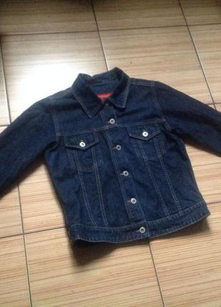 Пиджак джинсовый