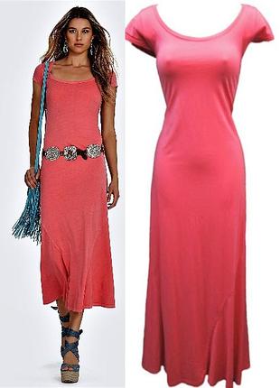 Довге найлегший плаття-футболка *ralph lauren* з гарним вирізом м