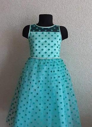 Шикарное платье в горох !!!