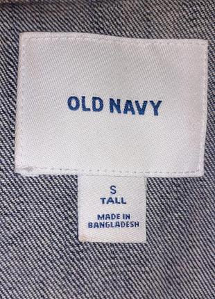 Джинсовая куртка old navy p. s tall сост. новой вещи4 фото