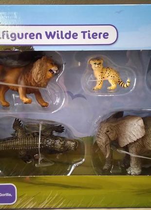 Набір деталізованих реалістичних фігурок дикі тварини playtive