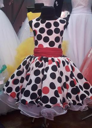 Платье в ретро стиле  на девочку 5-8 лет1 фото