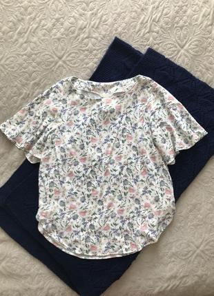 Модная легкая блуза h&m oversize2 фото