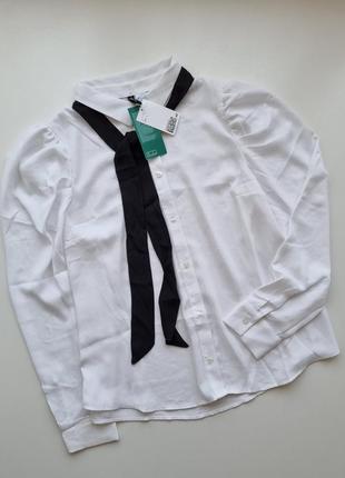 Блузка с завязками спереди3 фото