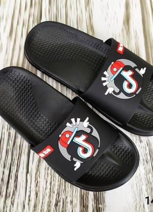 Підліткові трендові шльопанці для хлопчика, сланці