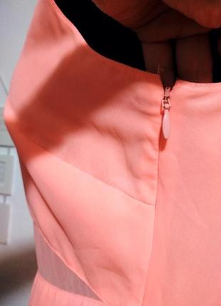 Роскошное фирменное неоновое платье миди плиссе с открытой спинкой супер качество!!! asos8 фото