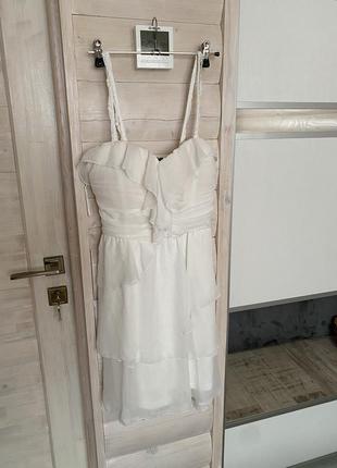 Tally weijl-коротенькое платье с рюшками и пуш апом 💫1 фото