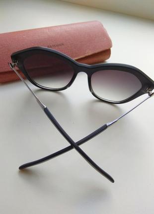Солнцезащитные очки с тонкими металлическими дужками3 фото
