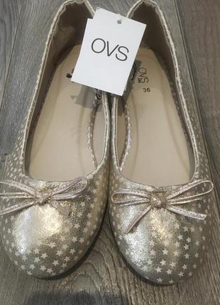 Ovs туфлі,балетки для дівчинки2 фото