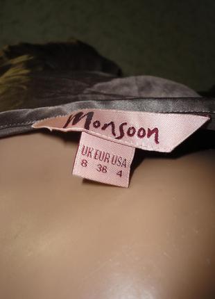 Шелковая блуза monsoon р.85 фото