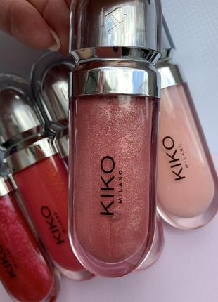 Супер блиск для губ kiko milano 3d hydra 17 номер