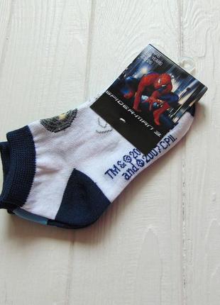 Marvel. розмір 23-26 (2-4 роки). новий комплект з 2-х пар коротких шкарпеток для хлопчика