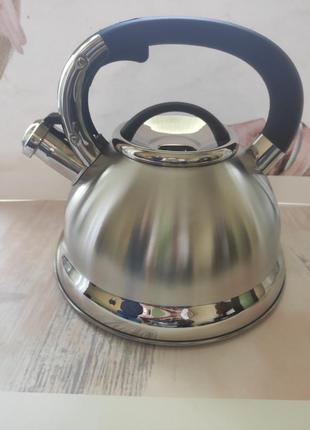 Чайник для плиты со свистком1 фото