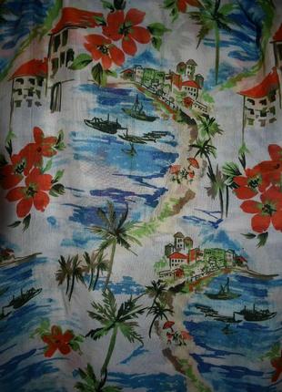 Парео платок пляжный