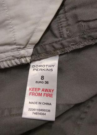 Стильные коттоновые шорты dorothy perkins3 фото