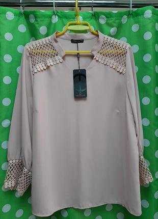 Шикарна нарядна блузка!розпродаж!