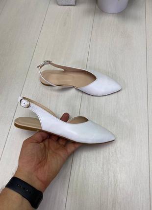 Туфлі, босоніжки натуральна шкіра