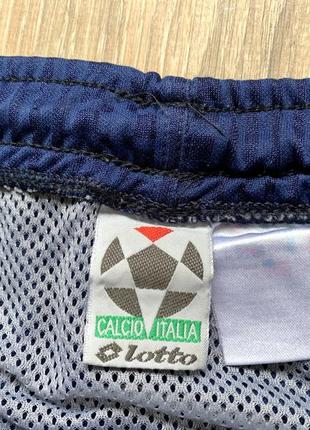 Мужские винтажные шорты lotto calcio italia6 фото