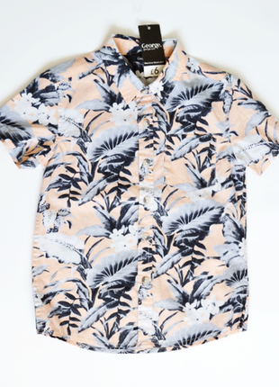Летняя рубашка george на мальчика 4-5 лет