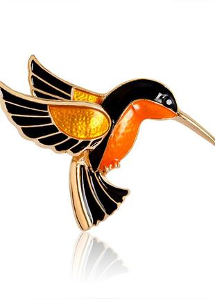 Легка брошка колібрі, пташка птиця птах