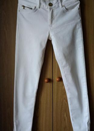 Білі джинси zara, р. 38