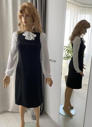 Платье сарафан в офисном стиле amaranto3 фото