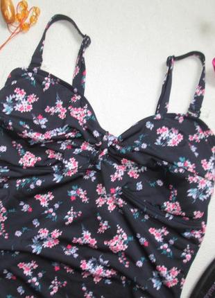 Шикарный слитный купальник в цветочный принт мыльфлер next 05.21 🌺👙 🌺2 фото