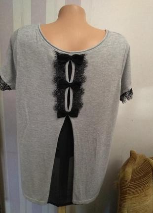 Трикотажная блуза кофта  большой размер1 фото
