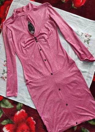 Шикарное винтажное платье плаття миди с открытой спиной на длинный рукав с гипюром3 фото