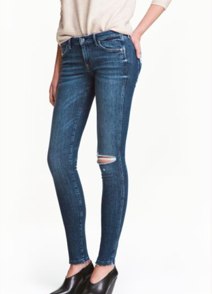 Новые джинсы супер скинни фирмы h&m размер 26