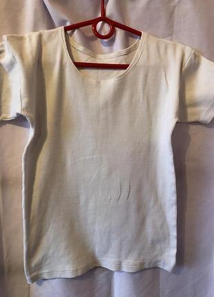 Футболка біла