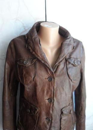 Шикарна курточка, з м'якої шкіри ягнят, піджак, seven sins