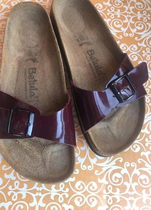 Сланці сандалі шльопанці birkenstock betula