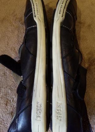 Туфли закрытые босоножки на липучке kacper р. 40 стелька 26 см.3 фото
