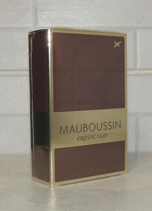 Mauboussin cristal oud 100 ml для чоловіків оригінал1 фото