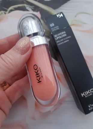 Блеск для губ kiko milano #03!