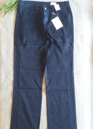 Чёрные классические стрейчевые джинсы батал,3xl/4xl, есть нюанс.