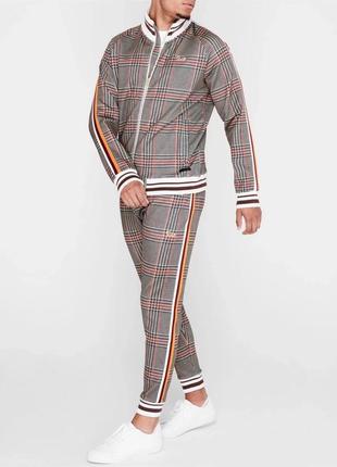 Спортивний костюм lonsdale gentlemen beige check1 фото