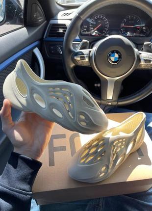 Тапки yeezy purespeed foam runner sand боссоножки босоніжки тапочки2 фото